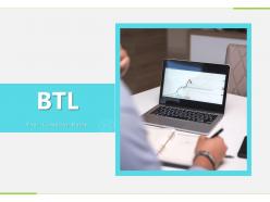 BTL Organization Experience Product Customer Strategies Technology Entertainment