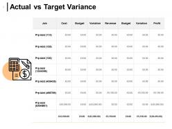 Budget Projection Powerpoint Presentation Slides