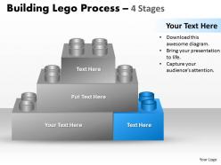 Building lego process 4 stages 78