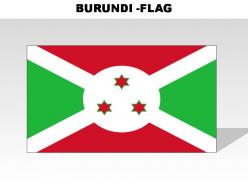 Burundi country powerpoint flags