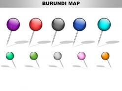 Burundi country powerpoint maps