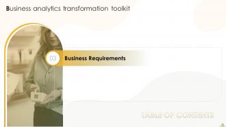 Business Analytics Transformation Toolkit Powerpoint Presentation Slides