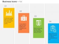 Business bar graph travel strategy certification ppt icons graphics