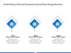 Business Card And Flyer Design Proposal Powerpoint Presentation Slides