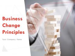 Business change principles powerpoint presentation slides