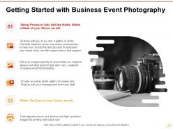 Business Event Photography Proposal Template Powerpoint Presentation Slides