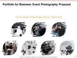 Business Event Photography Proposal Template Powerpoint Presentation Slides