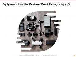 Business Event Photography Proposal Template Powerpoint Presentation Slides