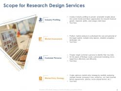 Business expansion research design proposal powerpoint presentation slides