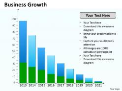 53985111 style concepts 1 growth 1 piece powerpoint presentation diagram infographic slide