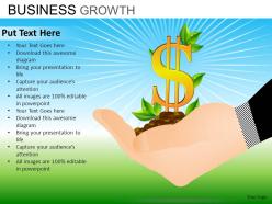 Business growth powerpoint presentation slides db