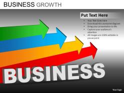 Business growth powerpoint presentation slides db