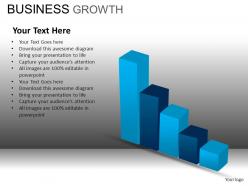 Business growth powerpoint presentation slides db