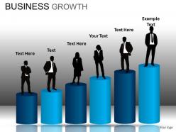 Business growth powerpoint presentation slides db