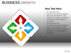 Business growth powerpoint presentation slides db