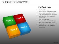 Business growth powerpoint presentation slides db