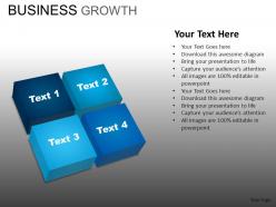 Business growth powerpoint presentation slides db