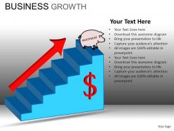 Business growth powerpoint presentation slides db