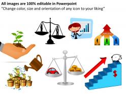 Business growth powerpoint presentation slides db