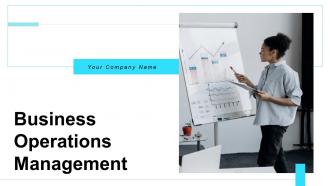 Business operations management powerpoint presentation slides