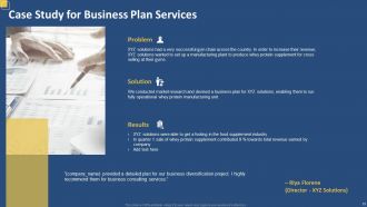 Business plan proposal powerpoint presentation slides