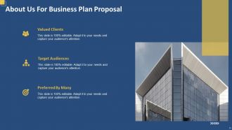 Business plan proposal powerpoint presentation slides