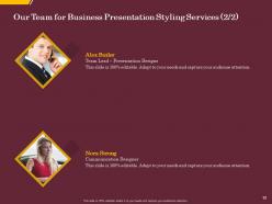 Business Presentation Styling Proposal Powerpoint Presentation Slides