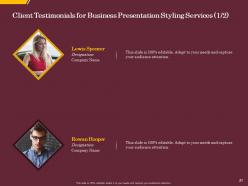 Business Presentation Styling Proposal Powerpoint Presentation Slides