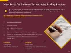 Business Presentation Styling Proposal Powerpoint Presentation Slides