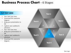 23057450 style cluster jagged 6 piece powerpoint template diagram graphic slide