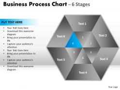 23057450 style cluster jagged 6 piece powerpoint template diagram graphic slide