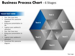 23057450 style cluster jagged 6 piece powerpoint template diagram graphic slide