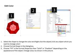 90874798 style cluster jagged 7 piece powerpoint template diagram graphic slide