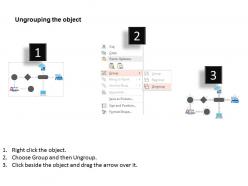 Business process flow chart over world map ppt presentation slides