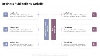 Business Publications Website In Powerpoint And Google Slides Cpb