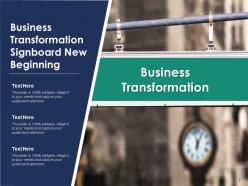 Business Transformation Planning Strategy Analysis Process Technology Automation