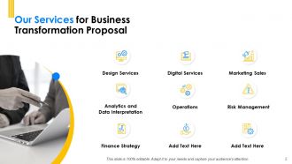 Business Transformation Proposal Powerpoint Presentation Slides