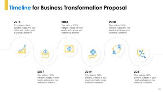 Business Transformation Proposal Powerpoint Presentation Slides