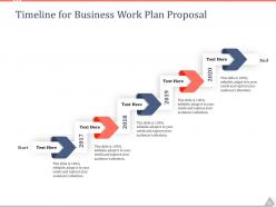 Business Work Plan Proposal Powerpoint Presentation Slides