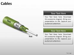 Cables powerpoint presentation slides