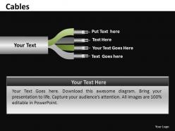 Cables powerpoint presentation slides db