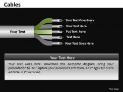 Cables powerpoint presentation slides db