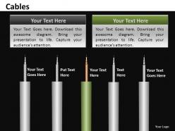 Cables powerpoint presentation slides db