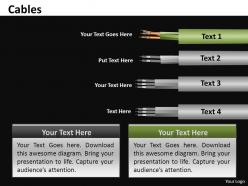 Cables powerpoint presentation slides db