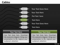 Cables powerpoint presentation slides db
