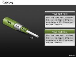Cables powerpoint presentation slides db