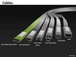 Cables powerpoint presentation slides db