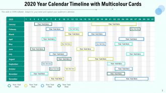 Calendar Timeline Training Plan Milestone Planning Month Duration Completion