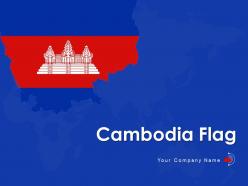 Cambodia flag country information celebrations location map