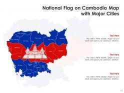 Cambodia flag country information celebrations location map